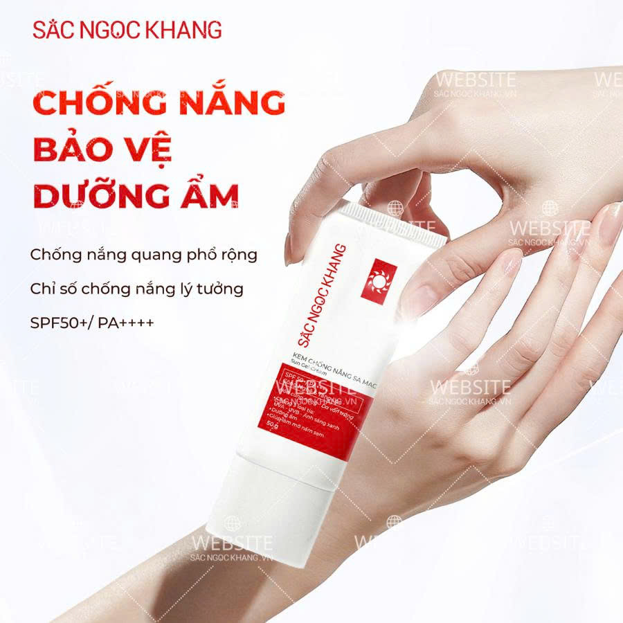 Kem Chống Nắng Sa Mạc Sắc Ngọc Khang